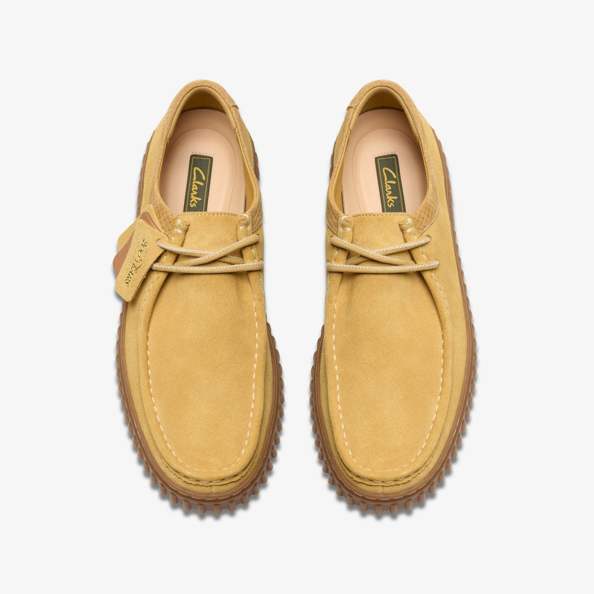 Torhill Lo Golden Tan Suede - Clarks Men