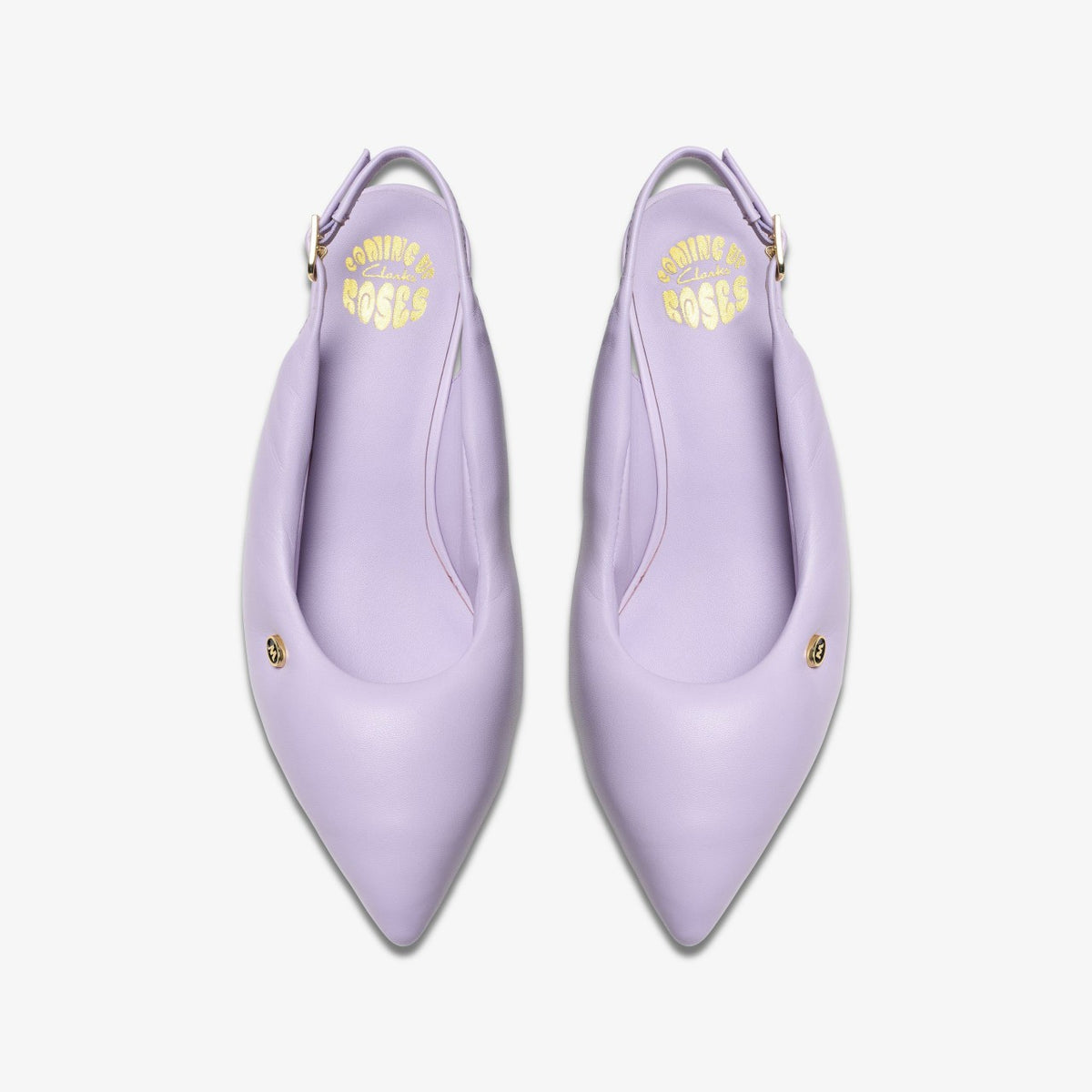 Martine Rose Sling 1 Womens Lilac Leather - Clarks Women