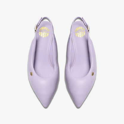 Martine Rose Sling 1 Womens Lilac Leather - Clarks Women