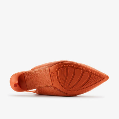 Martine Rose Sling 1 Womens Orange Interest Leather - Clarks Women