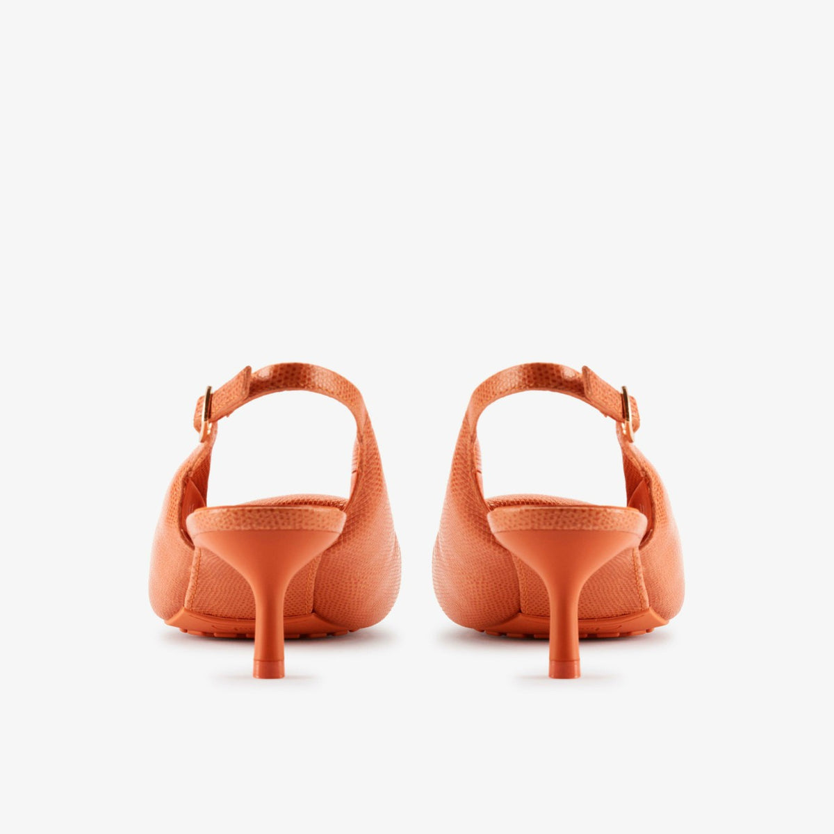 Martine Rose Sling 1 Womens Orange Interest Leather - Clarks Women