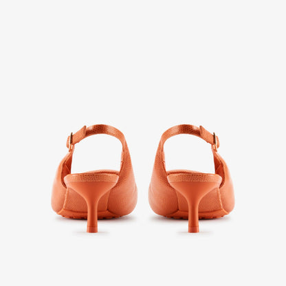 Martine Rose Sling 1 Womens Orange Interest Leather - Clarks Women