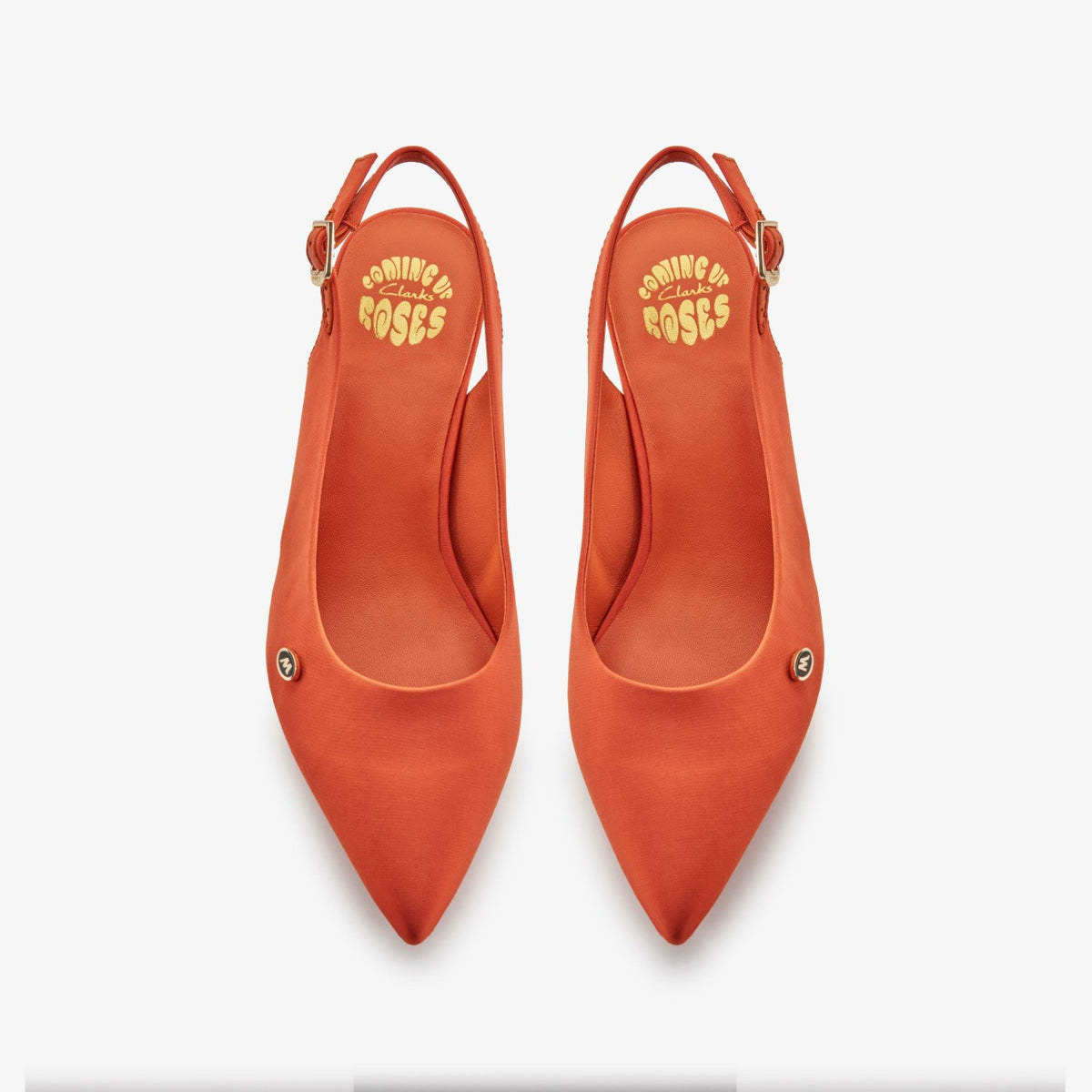 Martine Rose Sling 2 Womens Orange Textile - Clarks Women