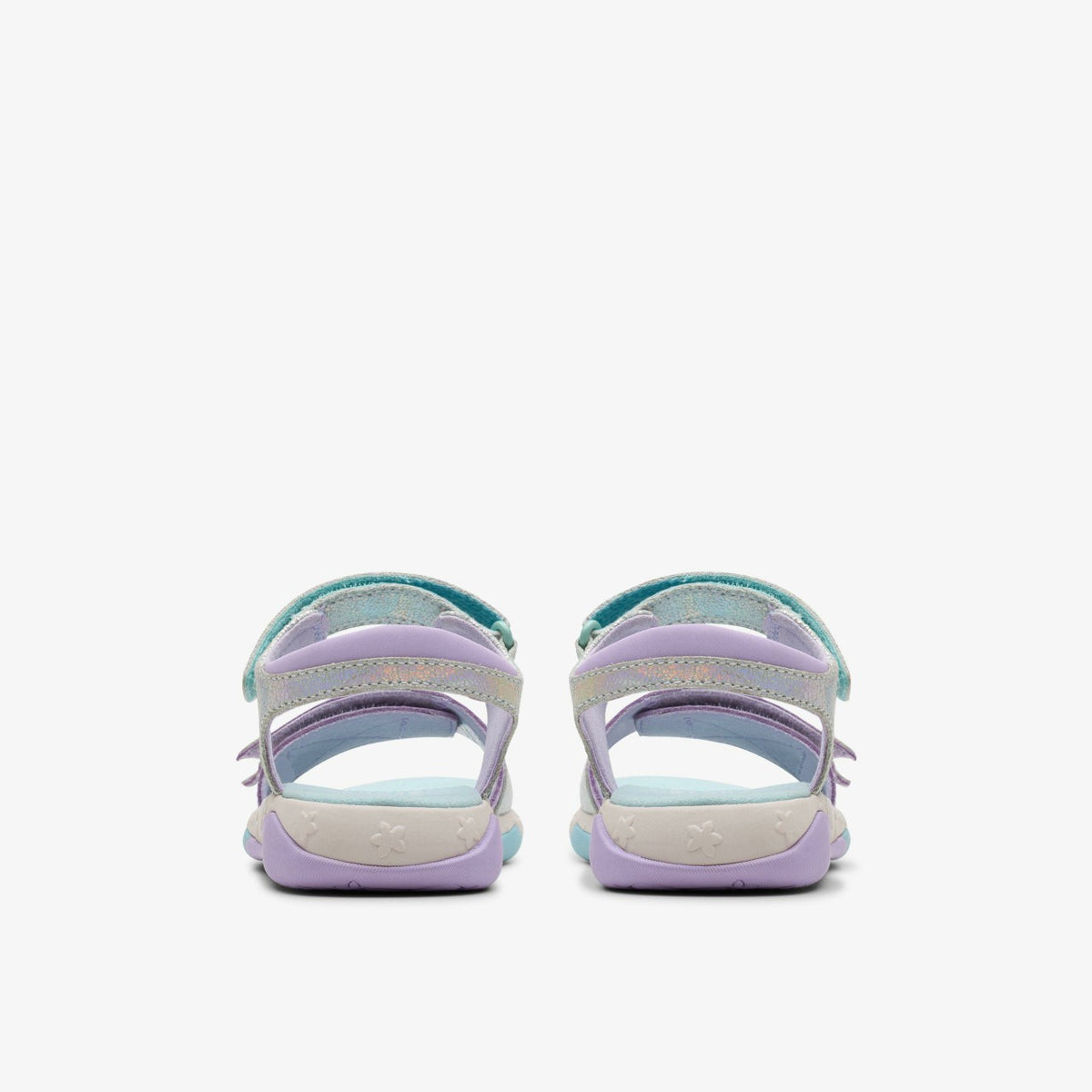 Osian Spark Kid Purple Metallic - Clarks Kids