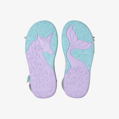 Osian Spark Kid Purple Metallic - Clarks Kids
