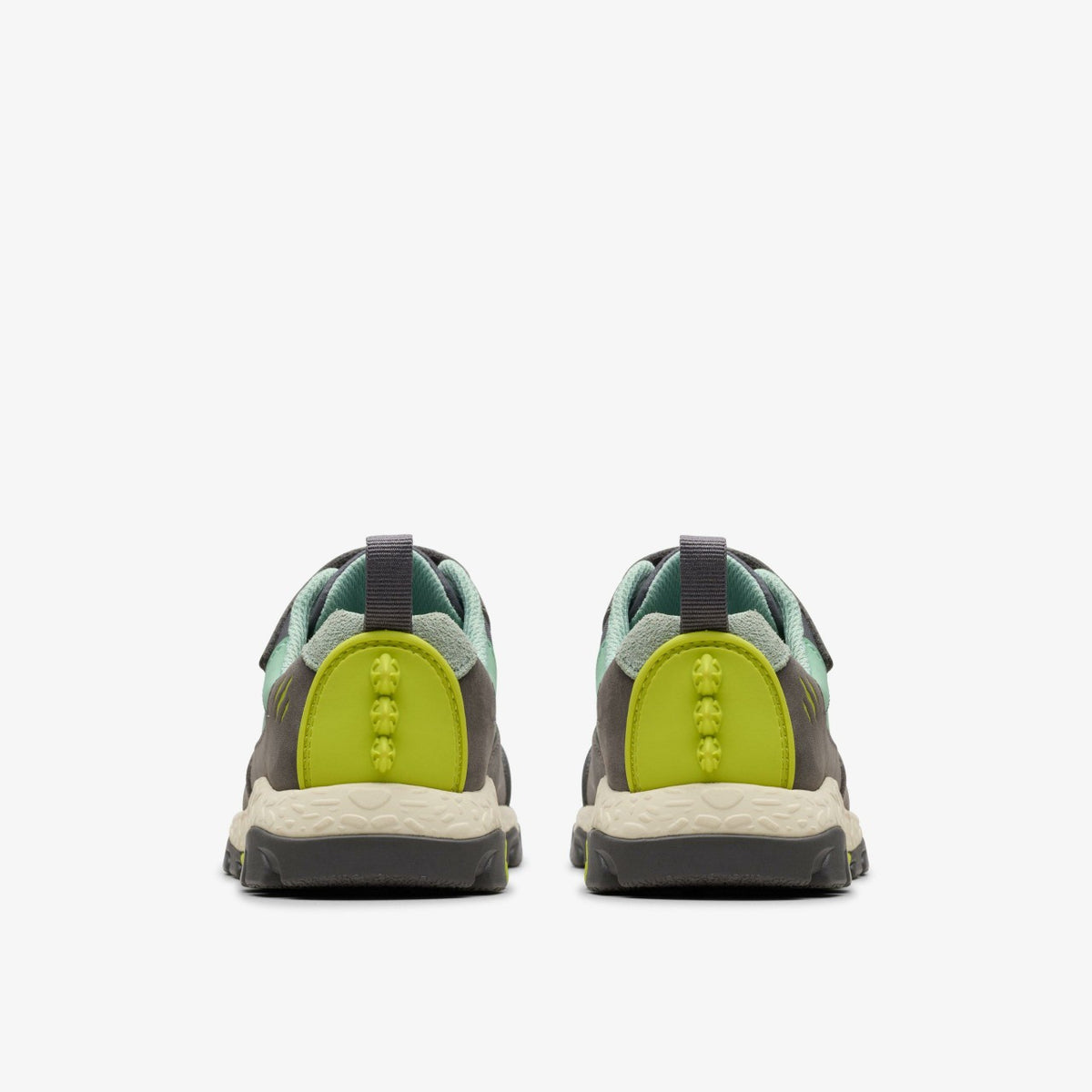 Steggy 2 Park Kid Grey/Green - Clarks Kids