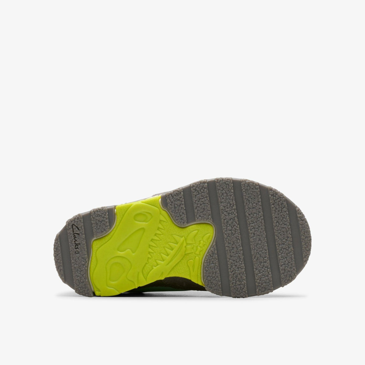Steggy 2 Park Toddler Grey/Green - Clarks Kids