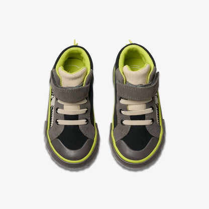 Foxing Rex Hi Toddler Black Canvas - Clarks Kids