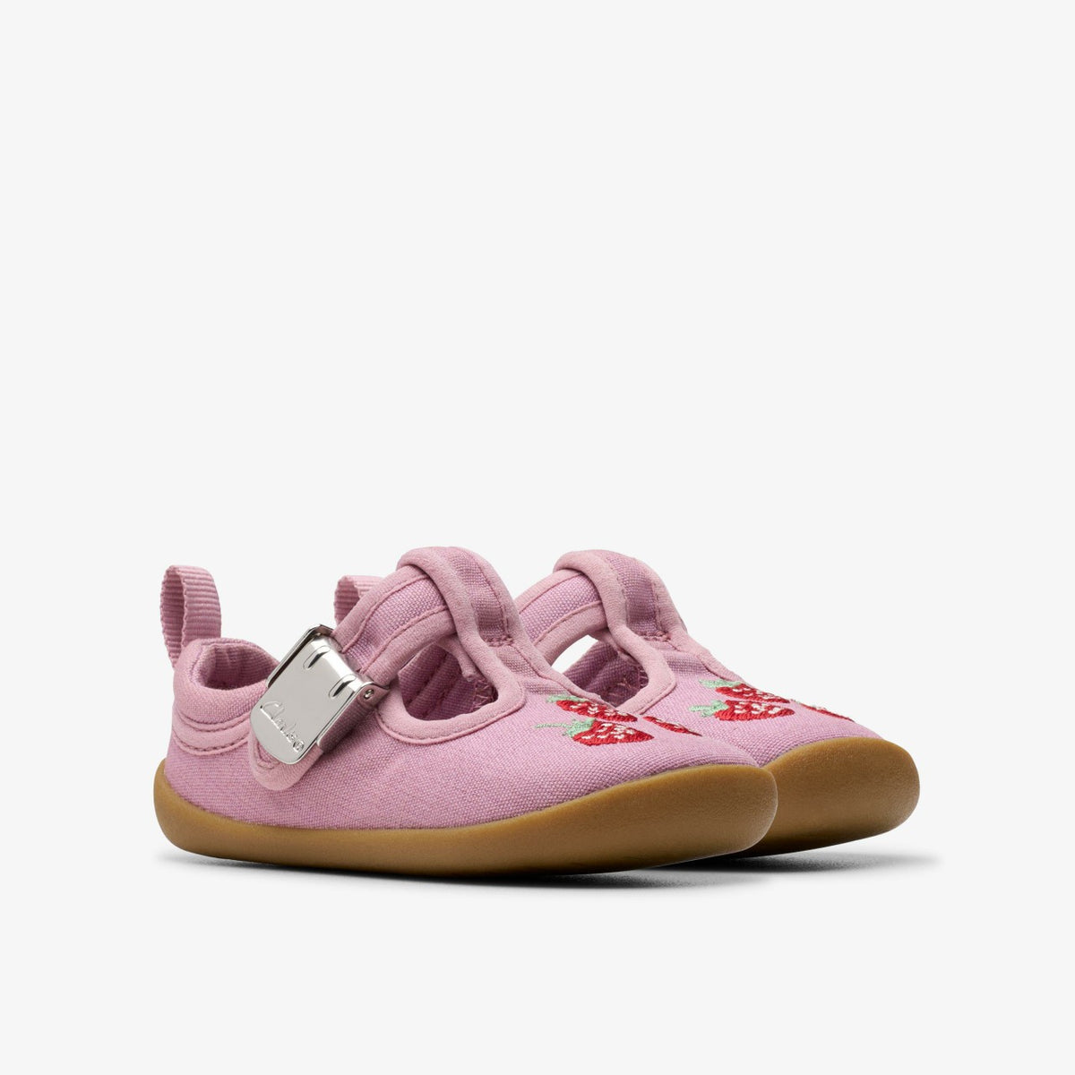 Roamer Grow Toddler Pink Canvas - Clarks Kids|Babies