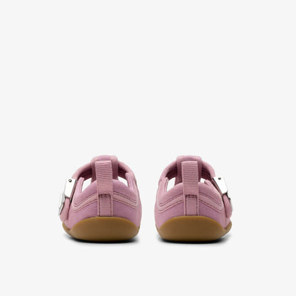 Roamer Grow Toddler Pink Canvas - Clarks Kids|Babies