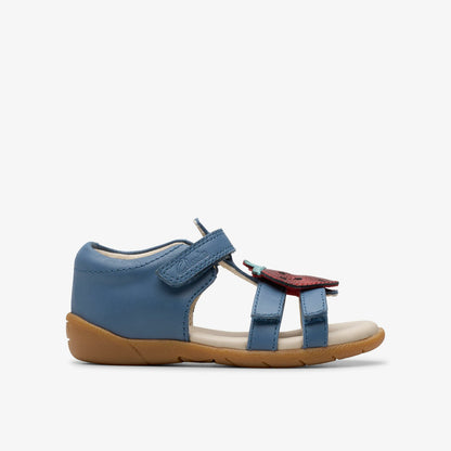 Zora Berry Toddler Blue - Clarks Kids|Babies
