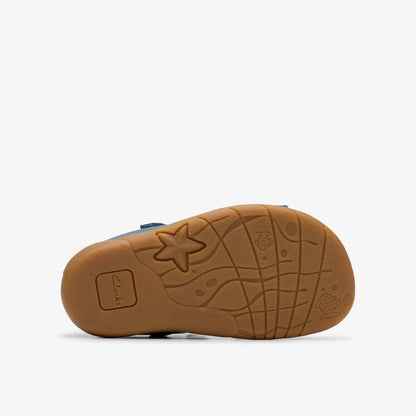 Zora Berry Toddler Blue - Clarks Kids|Babies