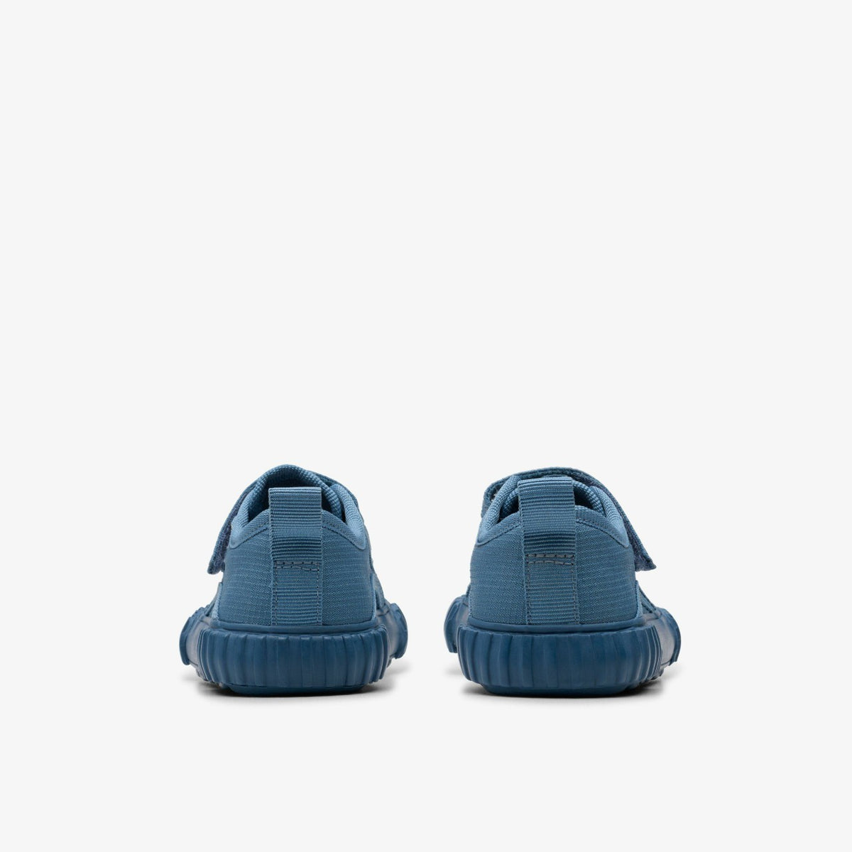 Foxing Stitch Toddler Blue Fabric - Clarks Kids
