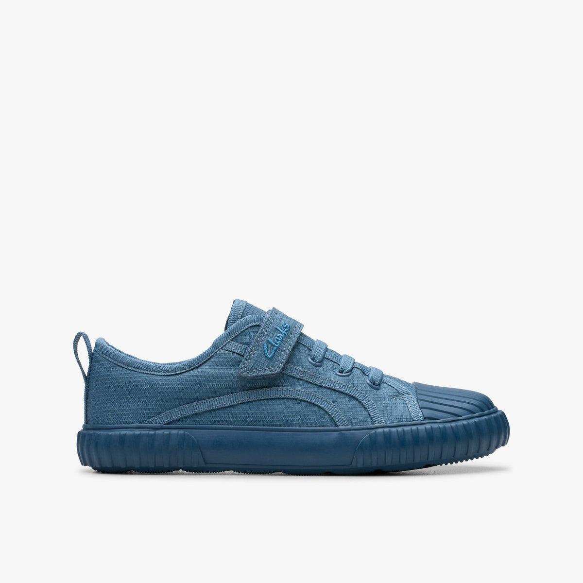 Foxing Stitch Kid Blue Fabric - Clarks Kids