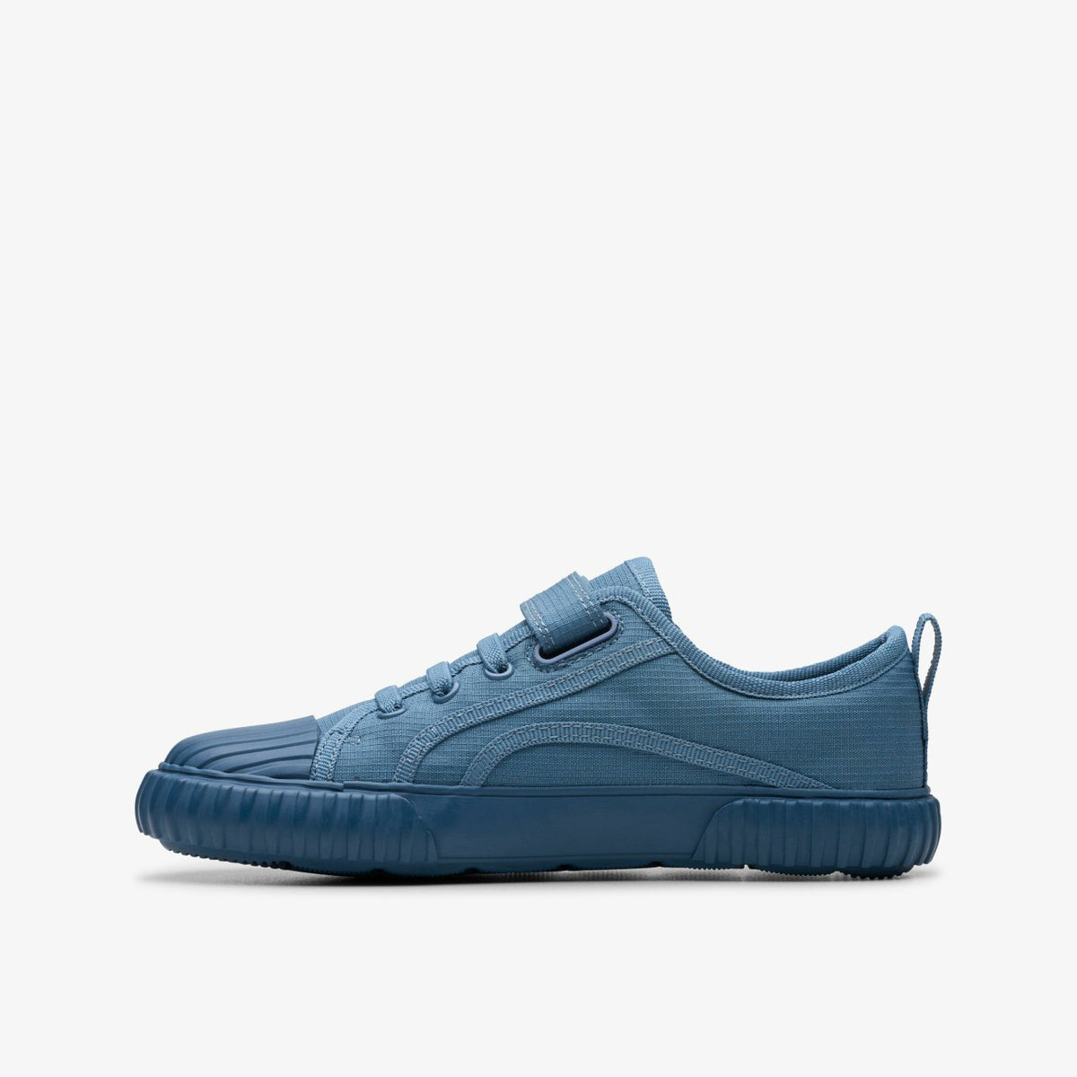 Foxing Stitch Kid Blue Fabric - Clarks Kids