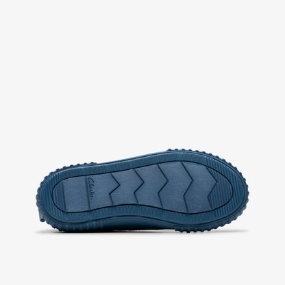 Foxing Stitch Kid Blue Fabric - Clarks Kids