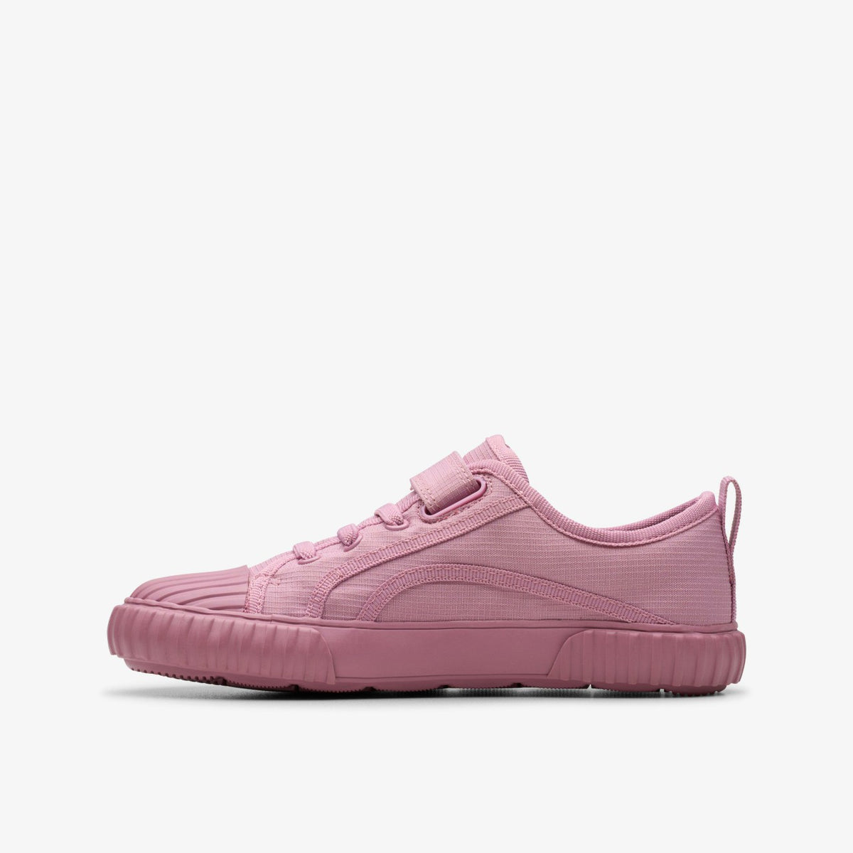 Foxing Stitch Kid Pink Fabric - Clarks Kids