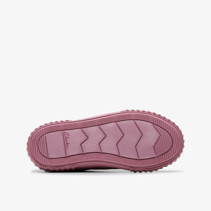 Foxing Stitch Kid Pink Fabric - Clarks Kids