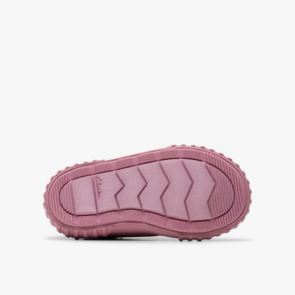 Foxing Stitch Toddler Pink Fabric - Clarks Kids|Babies