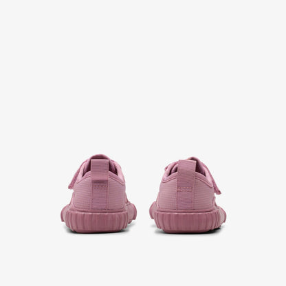 Foxing Stitch Toddler Pink Fabric - Clarks Kids|Babies
