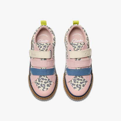 Foxing Vibe Kid Ecru Canvas - Clarks Kids