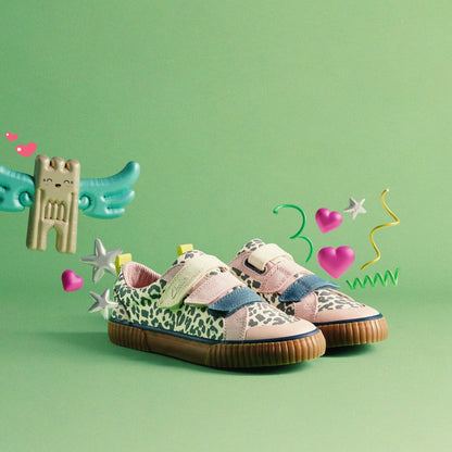 Foxing Vibe Kid Ecru Canvas - Clarks Kids