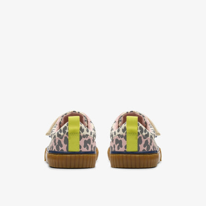 Foxing Vibe Kid Ecru Canvas - Clarks Kids