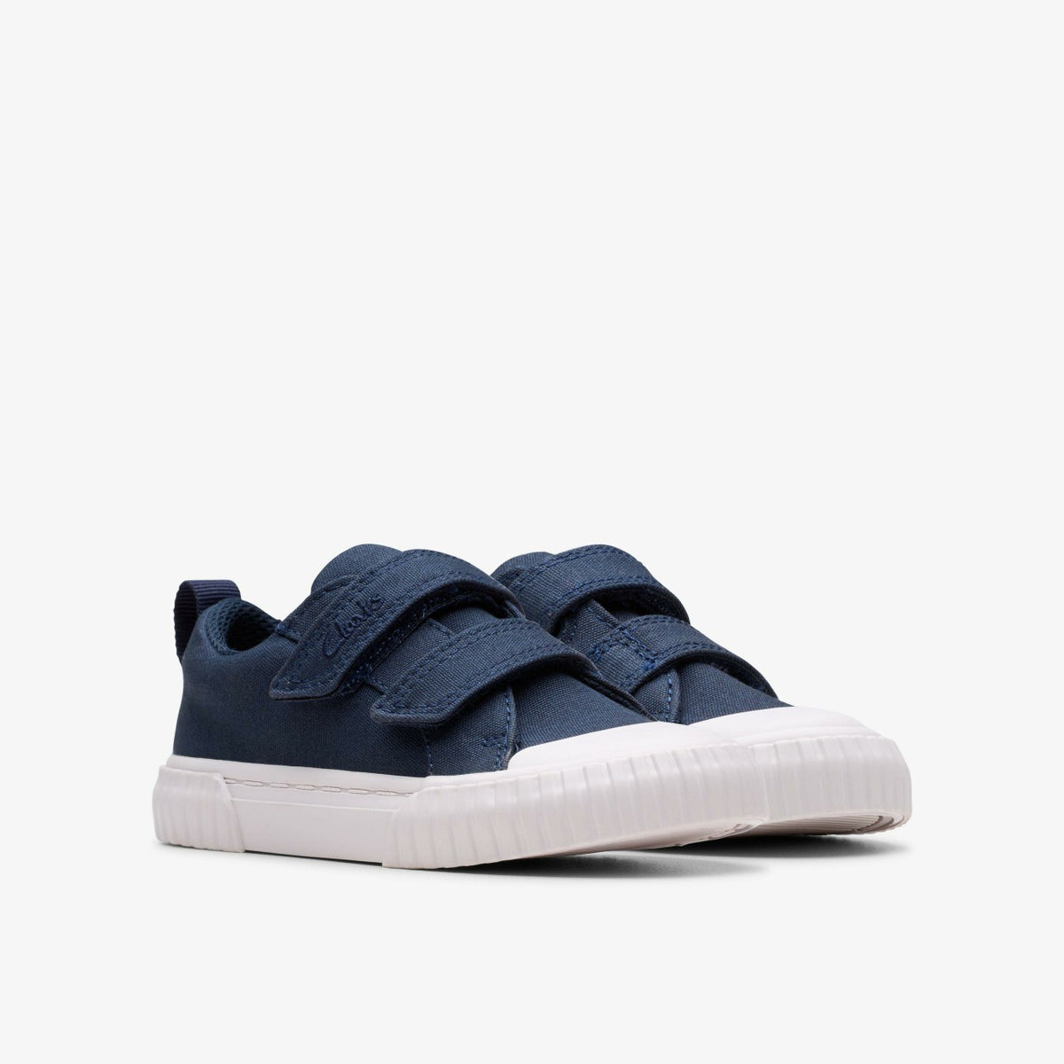 Foxing Vibe Toddler Navy Canvas - Clarks Kids