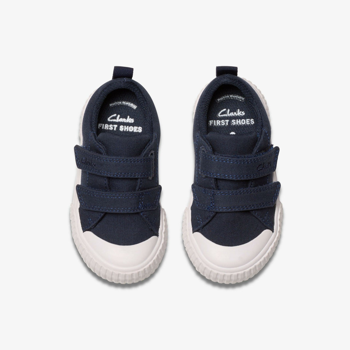 Foxing Vibe Toddler Navy Canvas - Clarks Kids