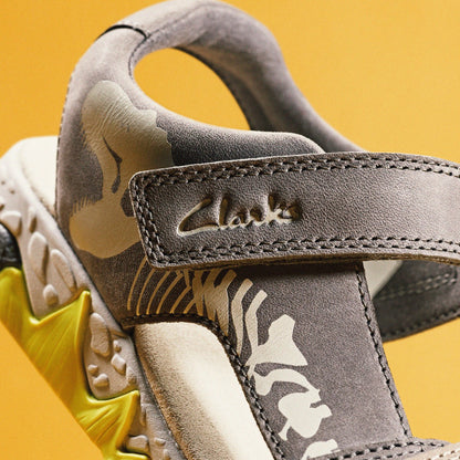 Spiney Tail Kid Grey - Clarks Kids
