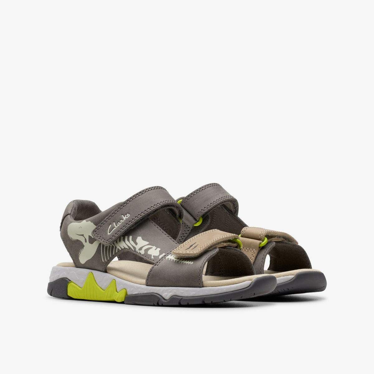 Spiney Tail Kid Grey - Clarks Kids
