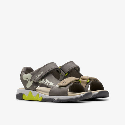 Spiney Tail Kid Grey - Clarks Kids