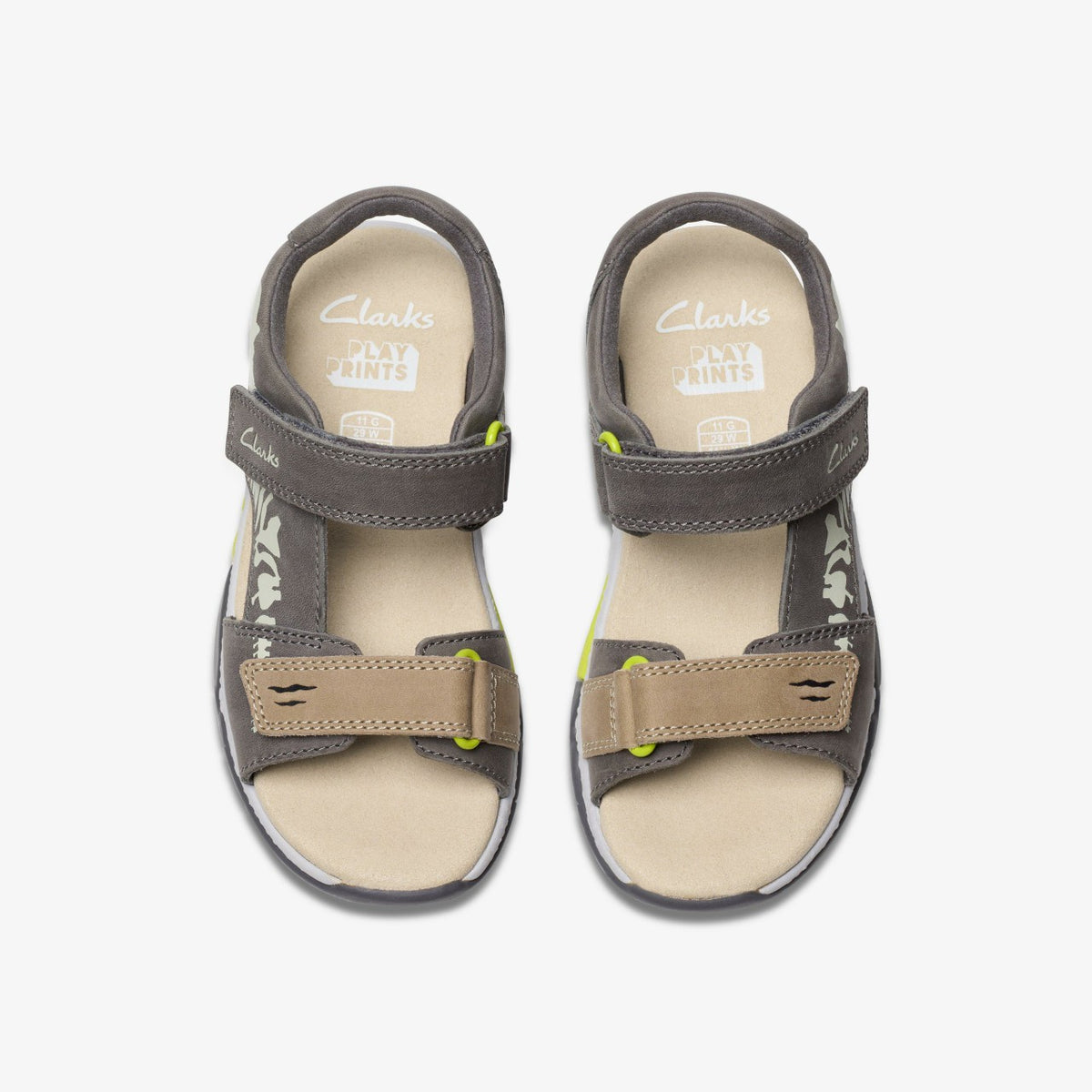 Spiney Tail Kid Grey - Clarks Kids