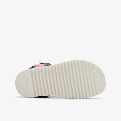 Peak Web Kid Pink/Print - Clarks Kids