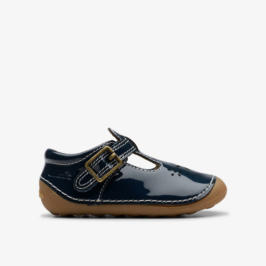 Tiny Skip Toddler Navy Patent - Clarks Kids