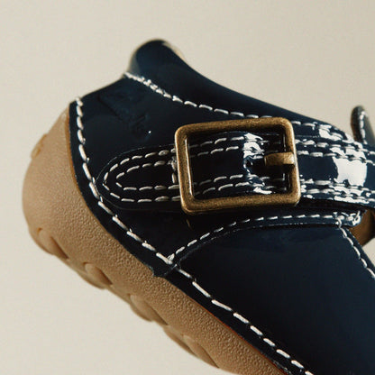Tiny Skip Toddler Navy Patent - Clarks Kids