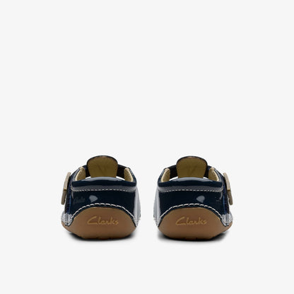 Tiny Skip Toddler Navy Patent - Clarks Kids