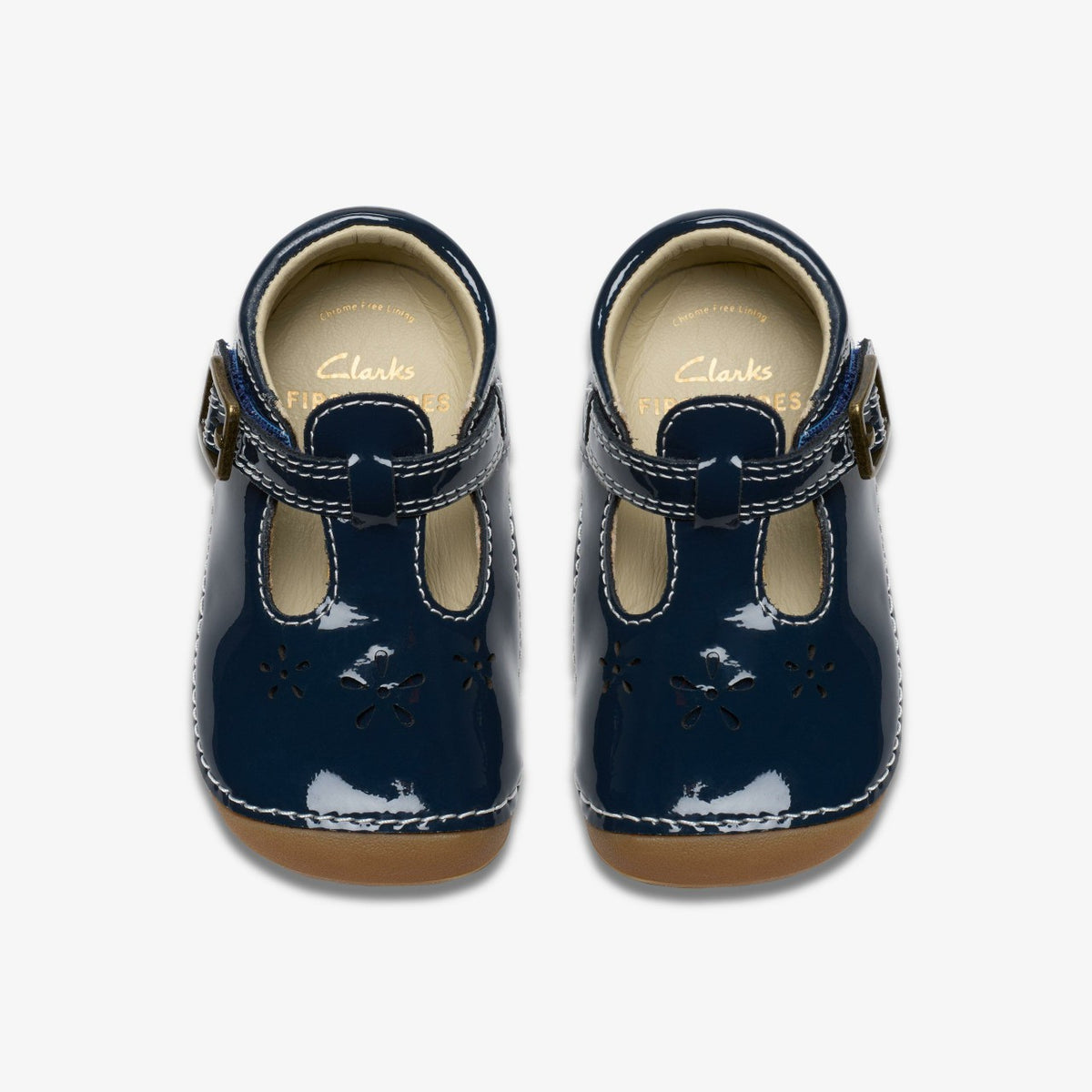 Tiny Skip Toddler Navy Patent - Clarks Kids