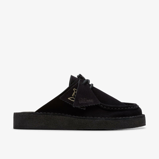 Desert Nomad Mule Black Suede - Clarks Women