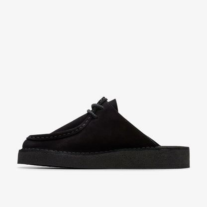 Desert Nomad Mule Black Suede - Clarks Women