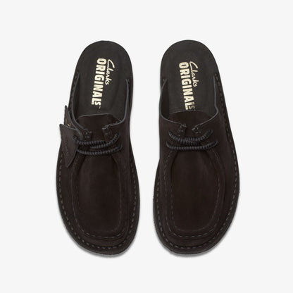 Desert Nomad Mule Black Suede - Clarks Women