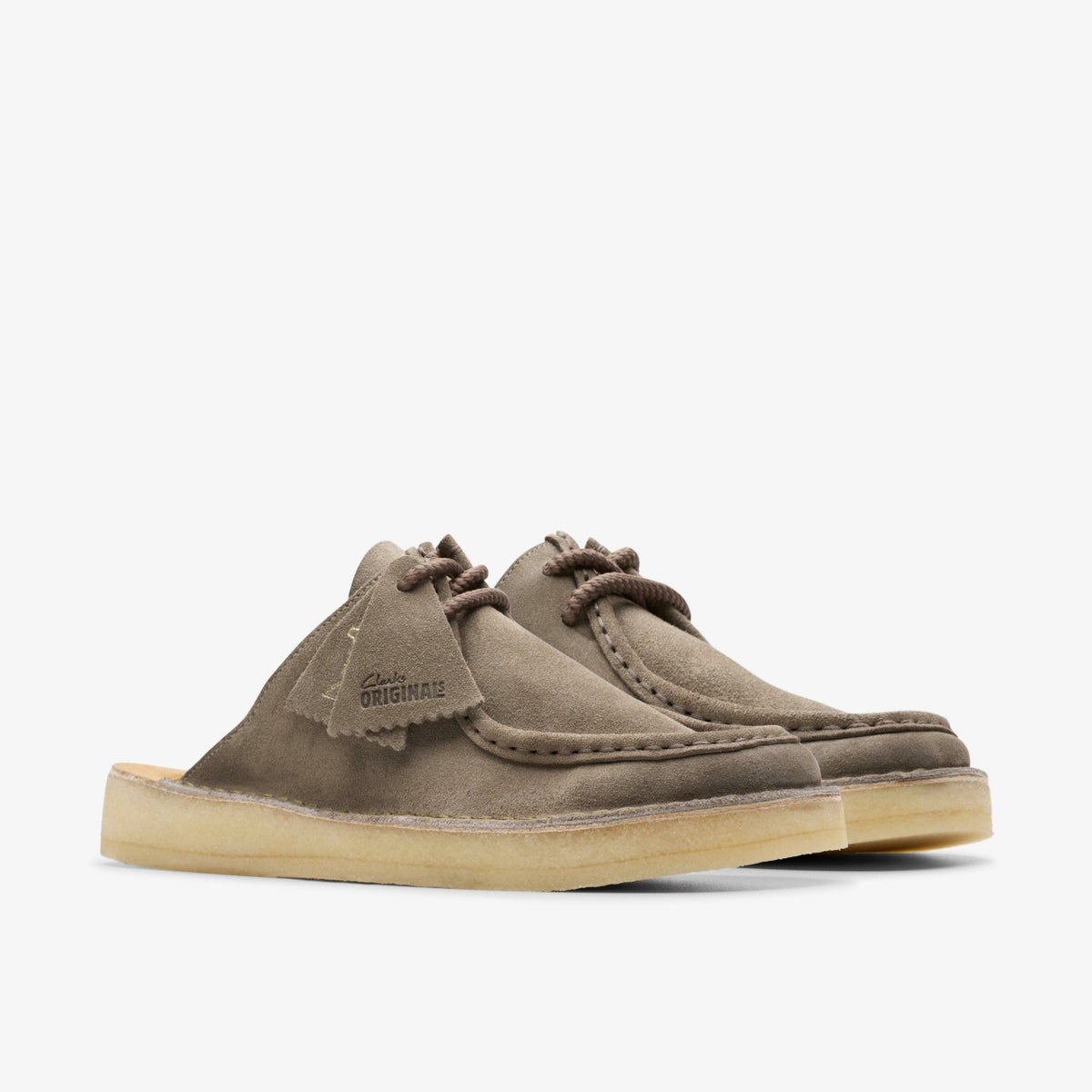 Desert Nomad Mule Grey/Sage - Clarks Men