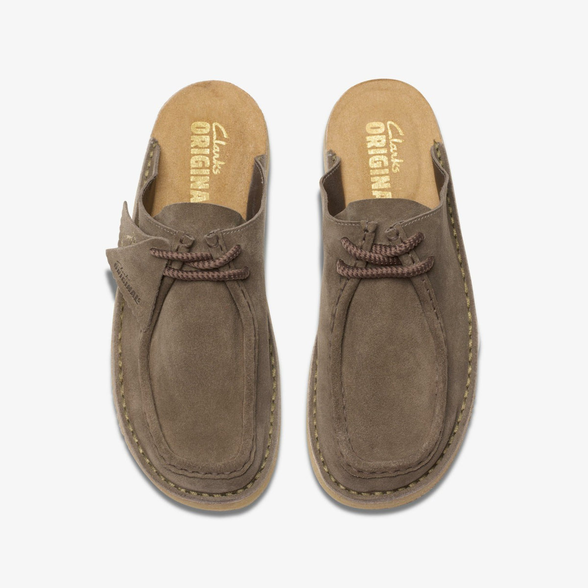 Desert Nomad Mule Grey/Sage - Clarks Men