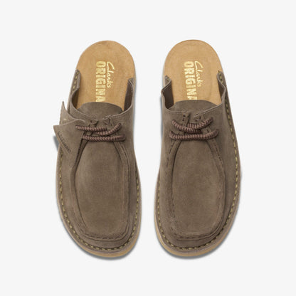 Desert Nomad Mule Grey/Sage - Clarks Men