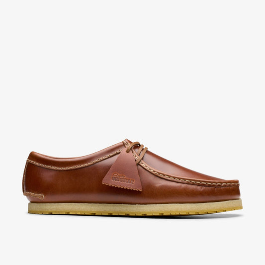 Godney Lace Brown Leather - Clarks Men