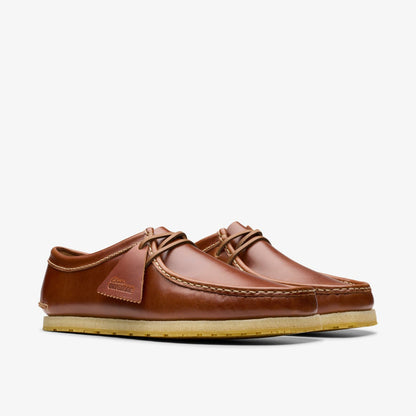 Godney Lace Brown Leather - Clarks Men