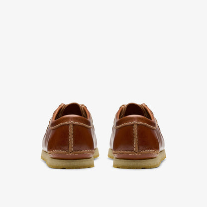 Godney Lace Brown Leather - Clarks Men