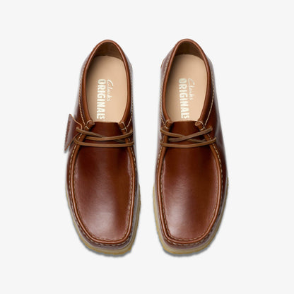 Godney Lace Brown Leather - Clarks Men