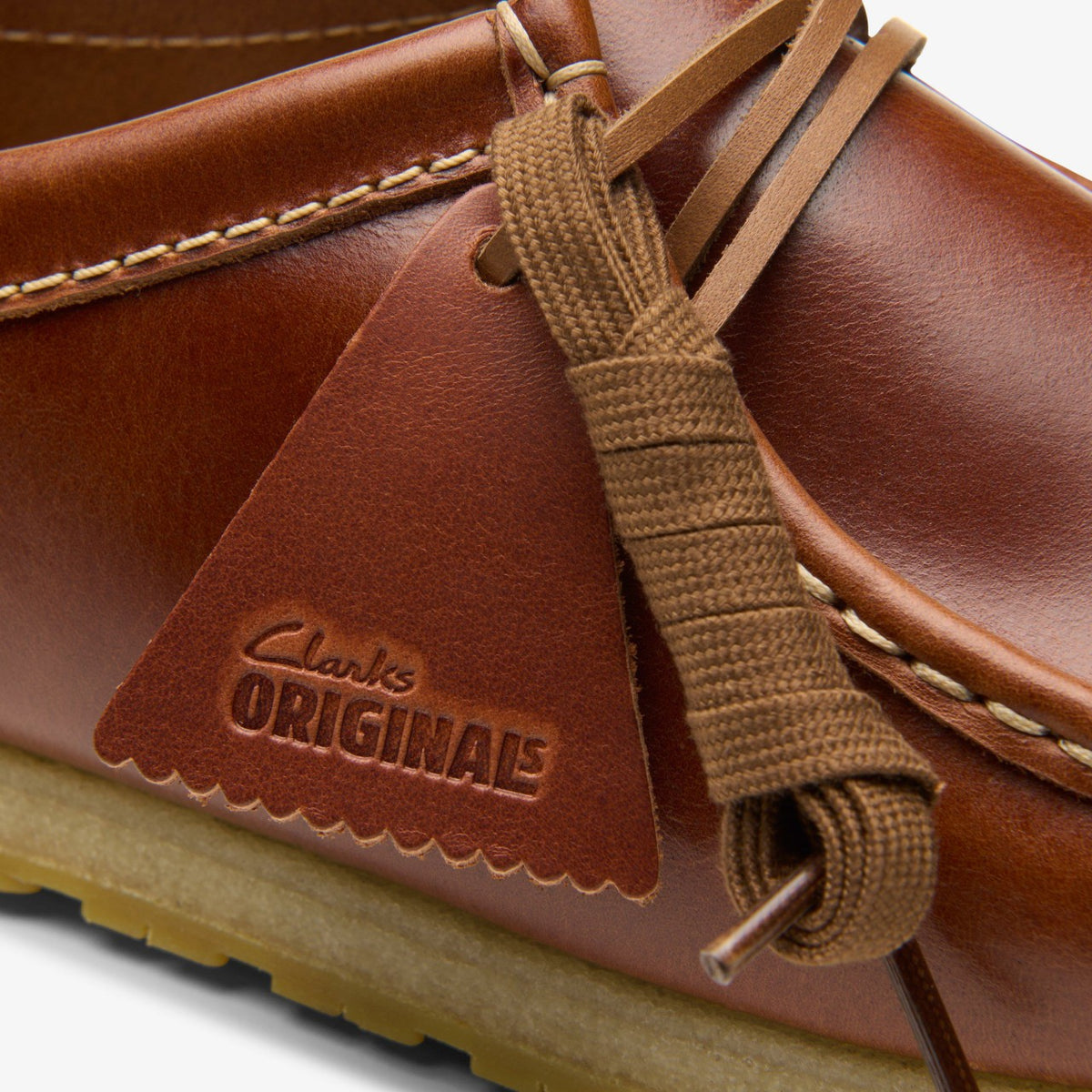 Godney Lace Brown Leather - Clarks Men