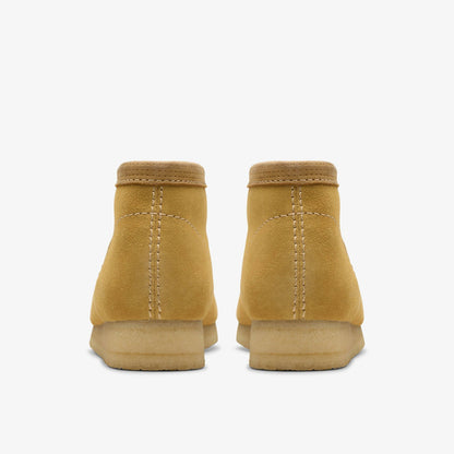 Wallabee Boot Golden Tan Suede - Clarks Men